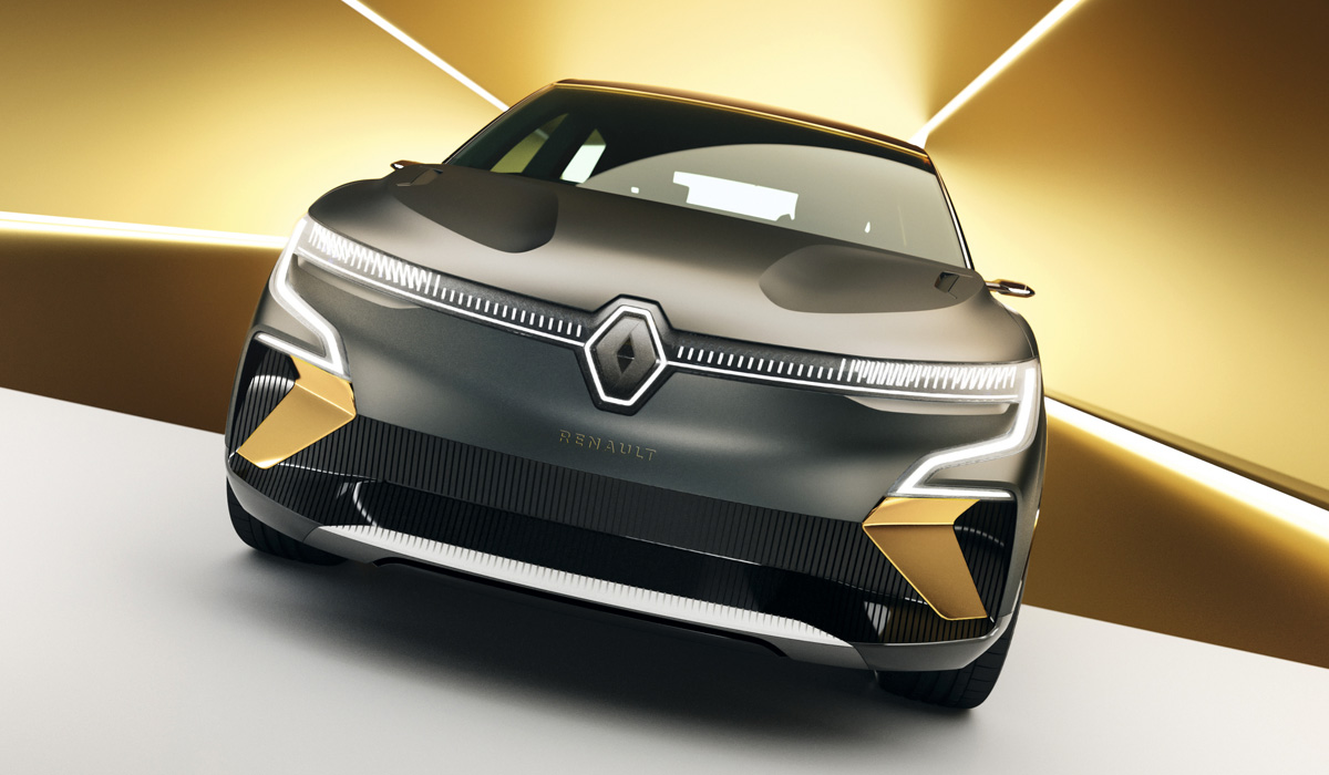 Renault-Megane-eVision, электро меган