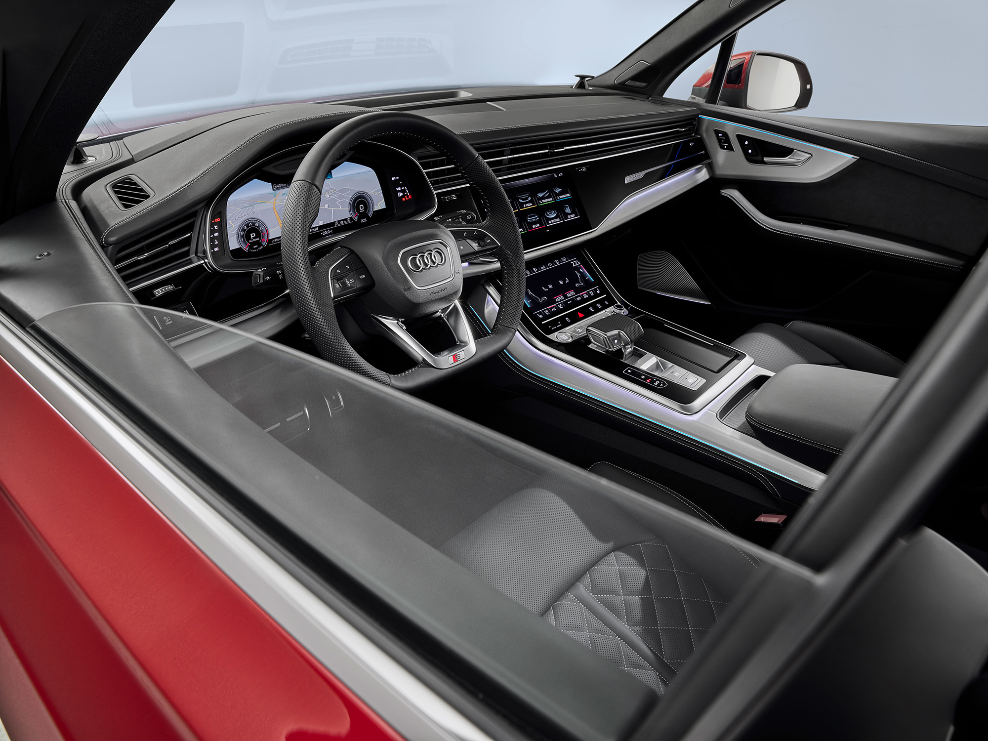 Audi Q7 3 салон